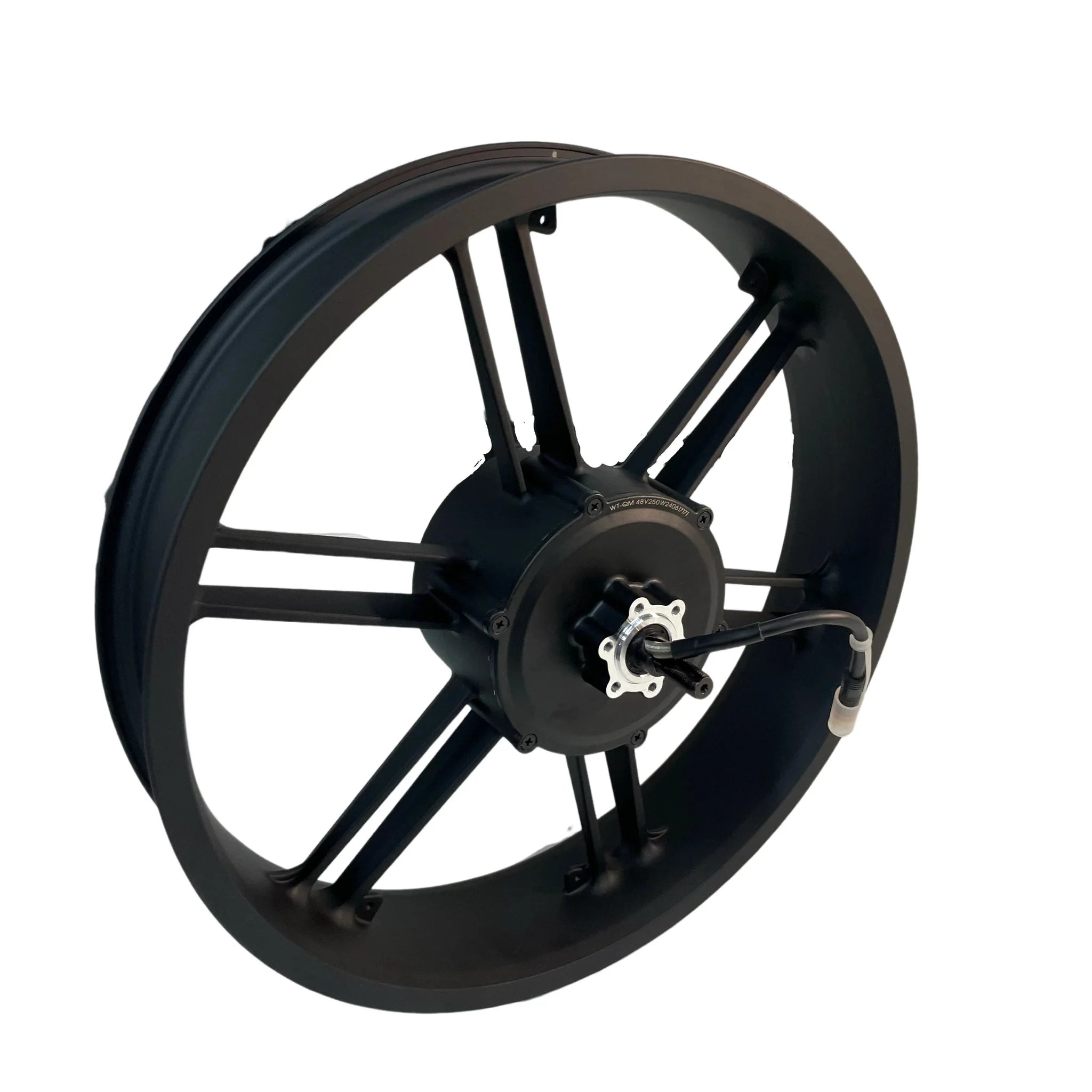 750 WATT Motorwiel - Zwarte Kabel rechter kant