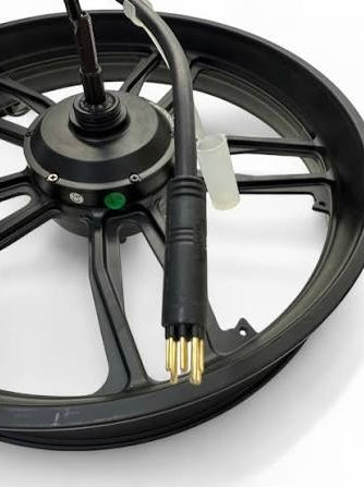 750 WATT Motorwiel - Zwarte Kabel rechter kant