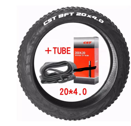 Fatrides combo cst - 24x4.0 buitenband en binnenband voor en achter