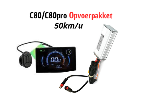 C80/C80pro - OPVOERBAAR PAKKET - Controller en Display